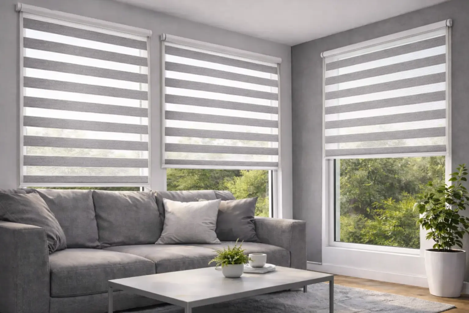 Rolety den a noc regulace světla Praha