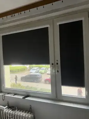Textilní rolety v rodinném domě - Mladá Boleslav