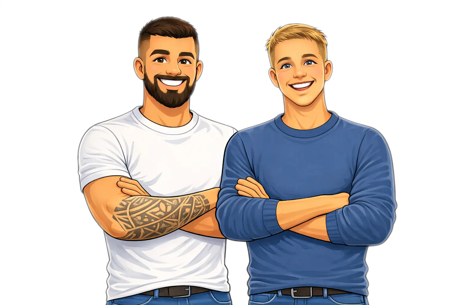 Tým Férové žaluzie - Patrik Pokuta a Jaroslav Hašek